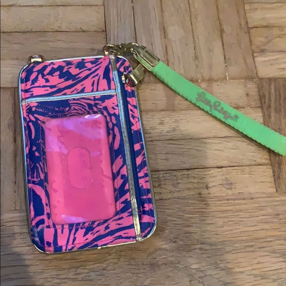 Lilly Pulitzer ID/phone wristlet